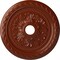 Ekena Millwork Palmetto Ceiling Medallion (Fits Canopies up to 3 5/8"), 23 5/8"OD x 3 5/8"ID x 1 5/8"P, Firebrick CM23PMFIF - alternate 1